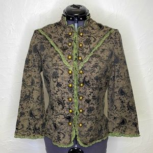 Lucy Paris Brocade Jacket NWT